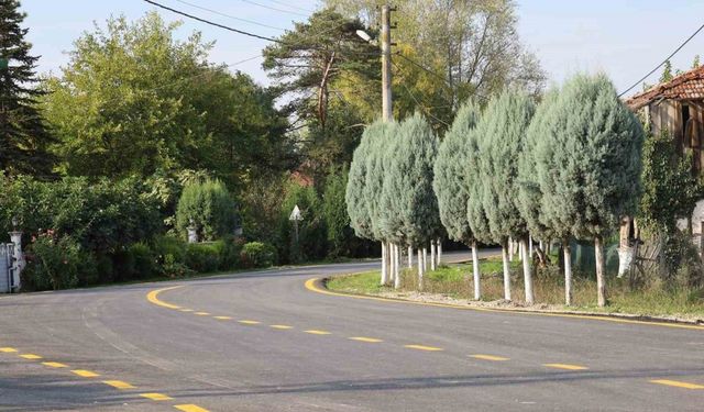 Akyazı'da 9 Bin Metrelik Grup Yolu Baştan Sona Yenilendi