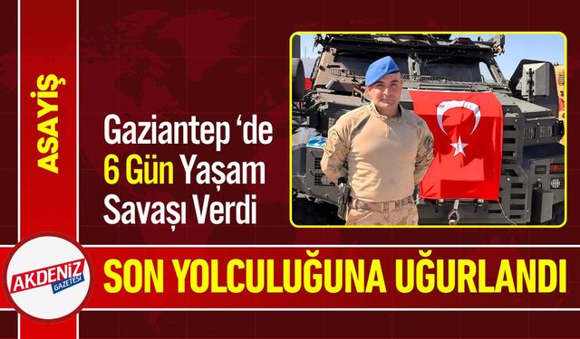 Gaziantep'te Uzman Çavuşun Feci Trafik Kazası