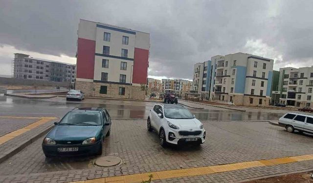 Araban Ovası'na Bereket Yağdı; Kuraklık Sonrası İlk Yağmur