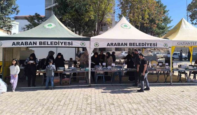 Araban'dan Gazze'ye Destek: Hayır Çarşısı Kuruldu