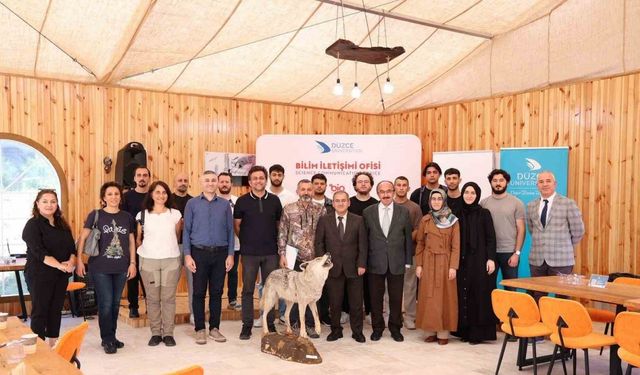 Bilim Kafe Etkinliğinde Yaban Hayatı Keşfedildi