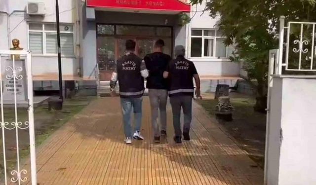 Kurum Eşyası Çalan Şahıs Erzin'de Yakalandı