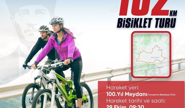 Cumhuriyet Coşkusu Pedalla Kutlanacak: 102. Yıl - 102 Km