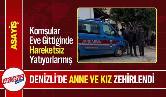 Denizli'de Sobadan Sızan Gazdan Zehirlendiler