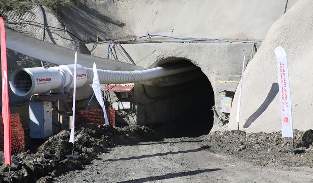 Hatay'da 11,2 kilometrelik atık su tüneli inşa ediliyor