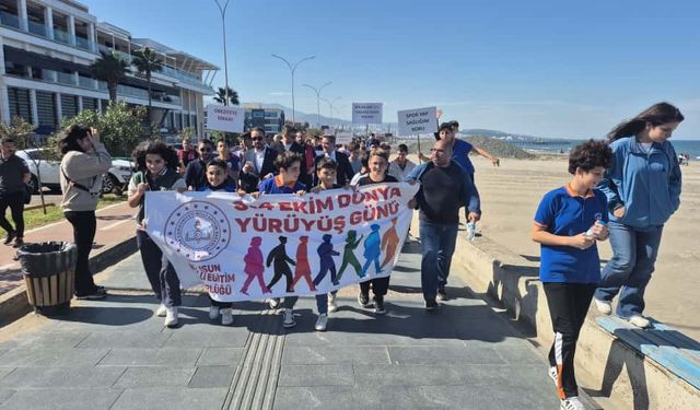 Dünya Yürüyüş Günü’nde Sağlıklı Yaşam İçin Adımlar Atıldı