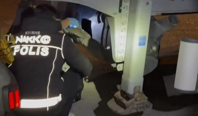 Edirne’de 210 Milyon Liralık Dev Kokain Operasyonu