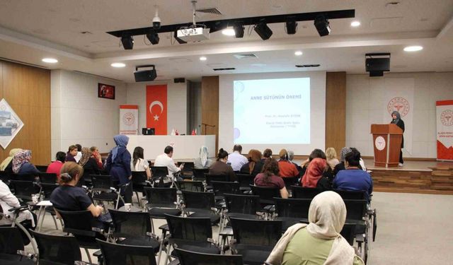 Elazığ’da Emzirme Haftası Vurgusu