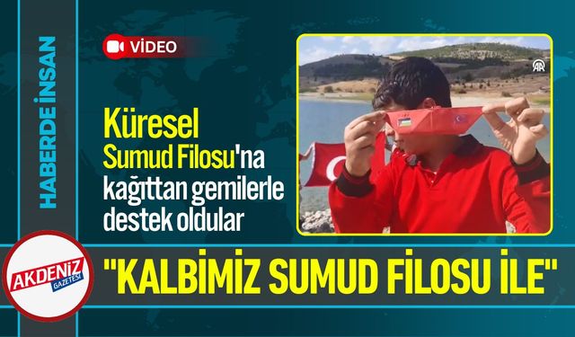 Elazığ'da Öğrencilerden Gazze'ye Anlamlı Destek