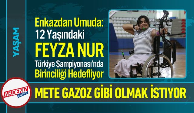 Enkazdan Umuda: “Mete Gazoz Gibi Olmak İstiyorum”