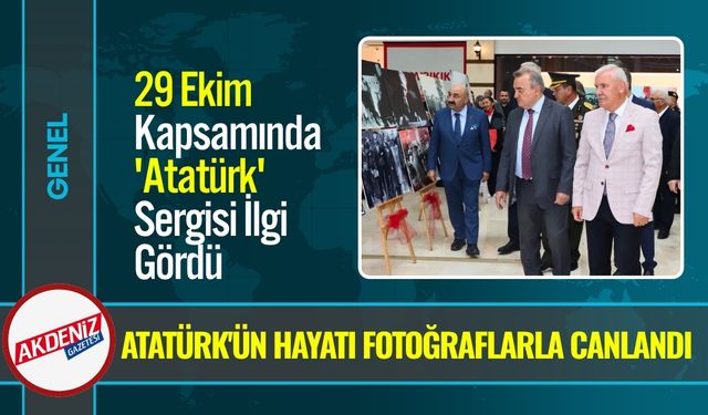 Gazi Mustafa Kemal'in Hayatı Fotoğraflarla Canlandı