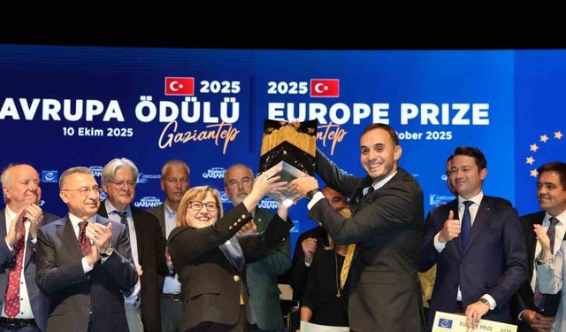 Gaziantep’e Avrupadan ödül geldi