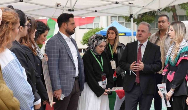 "Gazze’de yaşananlara sessiz kalma"