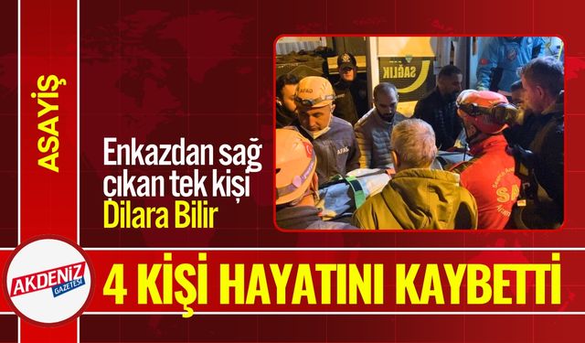 Gebze’de Kurtarma Tamamlandı: 4 Kişi Hayatını Kaybetti