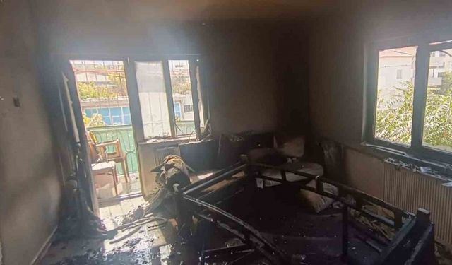 Kahramanmaraş Elbistan'da Ev Yangını