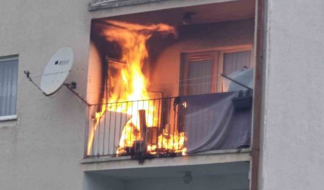 Kastamonu Cide’de Balkon Paniği