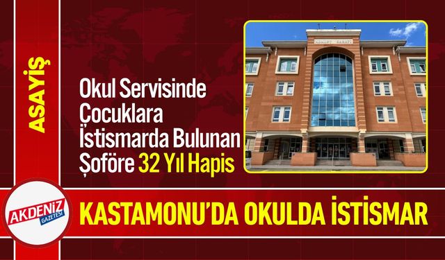 Kastamonu’da Öğrenci Servisinde Çocuklara İstismar