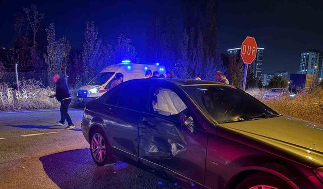 Kayseri'de Feci Kaza: Motosiklet Otomobile Çarptı
