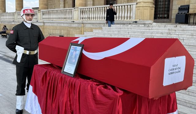 Kıbrıs Gazisi, Askeri Törenle Son Yolculuğuna Uğurlandı