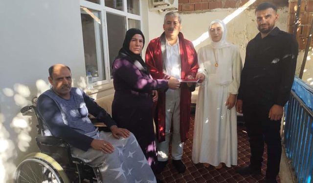 Nikaha Katılamayan Babaya Duygulandıran Sürpriz