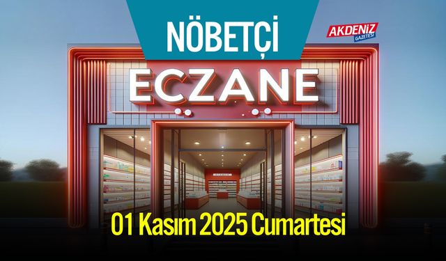 Osmaniye’de 01 Kasım 2025 Cumartesi Günü Nöbetçi Eczaneler