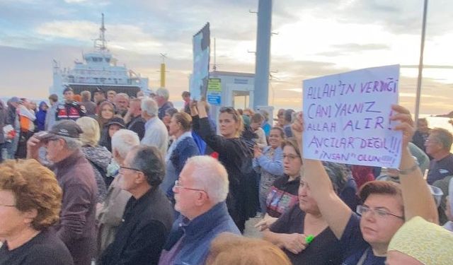 Paşalimanı Adası'nda Keklik Avına Sert Protesto
