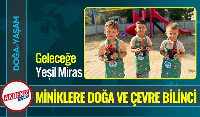 Sakarya’da Miniklere Doğa ve Çevre Bilinci Dersi
