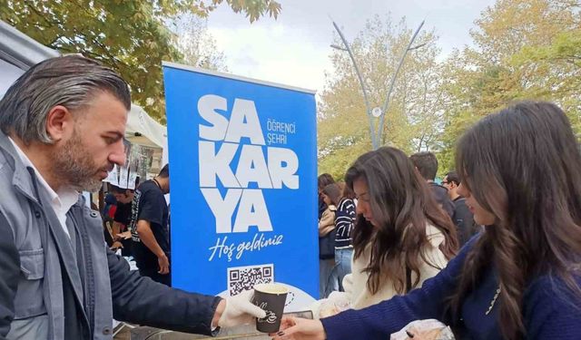Sakarya'da Üniversite Öğrencilerine Sıcak Karşılama