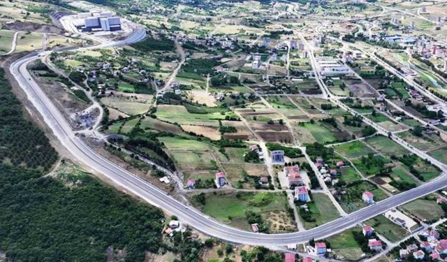 Samsun Şehir Hastanesi Yol İnşaatında Yüzde 70 Tamamlandı