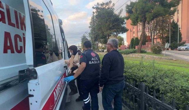 Samsun’da motosiklet ile pikap çarpıştı: 1 yaralı