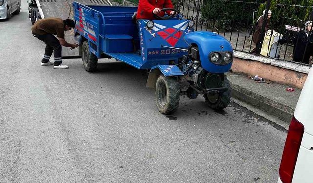 Sanayi içinde kuralsız park eden araçlar çekiliyor