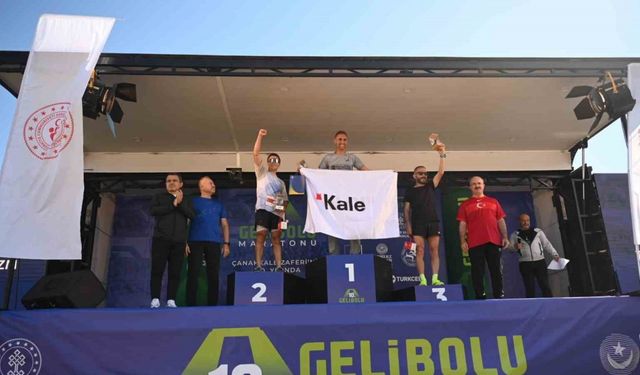 Tarihi Alan’da düzenlenen Uluslararası Gelibolu Maratonu sona erdi