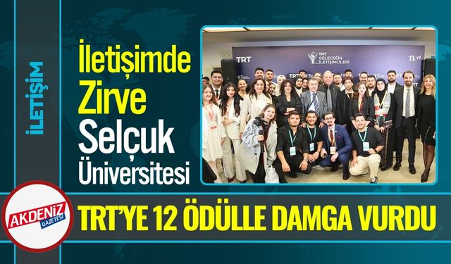 TRT Geleceğin İletişimcileri'nde Selçuk Üniversitesi Zirvede