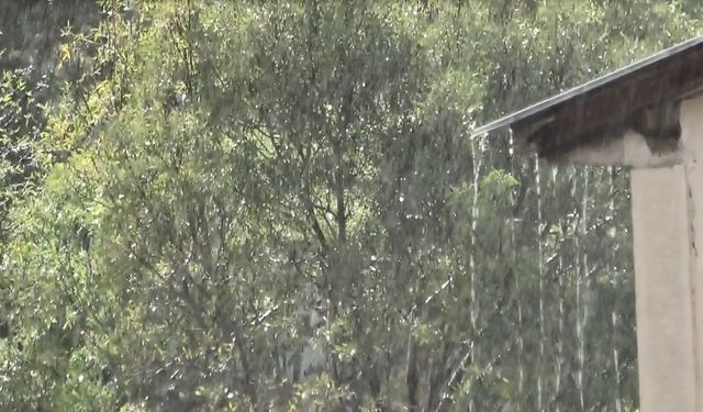 Tunceli’de Sağanak Yağış Sürprizi