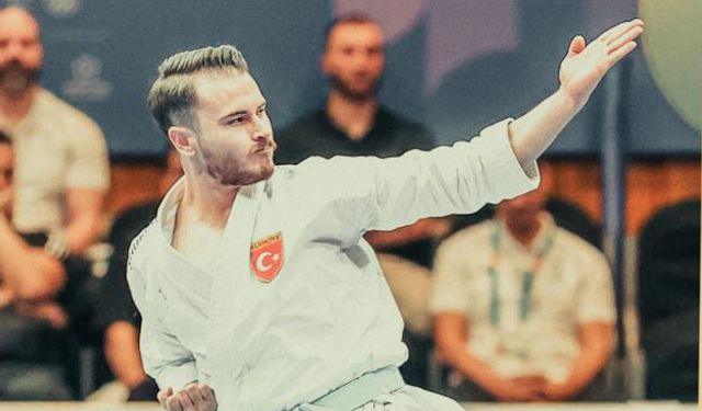 Milli karateci Eray Şamdan’dan altın madalya