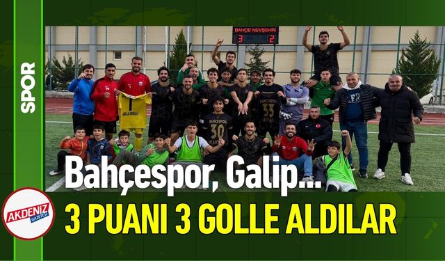 Osmaniye'nin BAL Temsilcisi Bahçespor 3-2 Galip Geldi