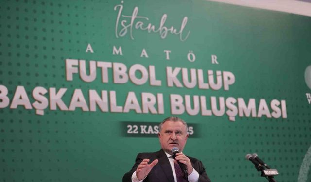 Bakan Bak: "İstanbul’da tesis devrimi yapacağız"