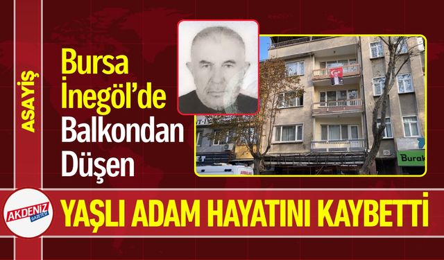 Balkondan Düşen 88 Yaşındaki Adam Hayatını Kaybetti