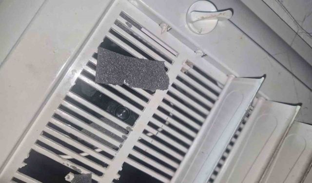 Firmanın kadınlar tuvaletinde gizli kamera!