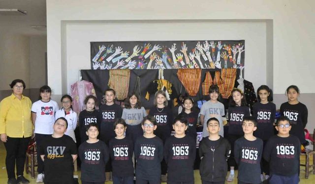 GKV’li Miniklerden Kültür Mirası Sergisi