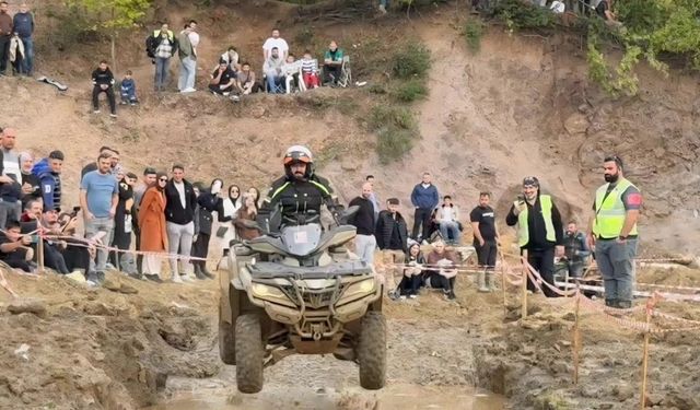 Gölcük'te 2. Geleneksel ATV Yarışları Nefes Kesti