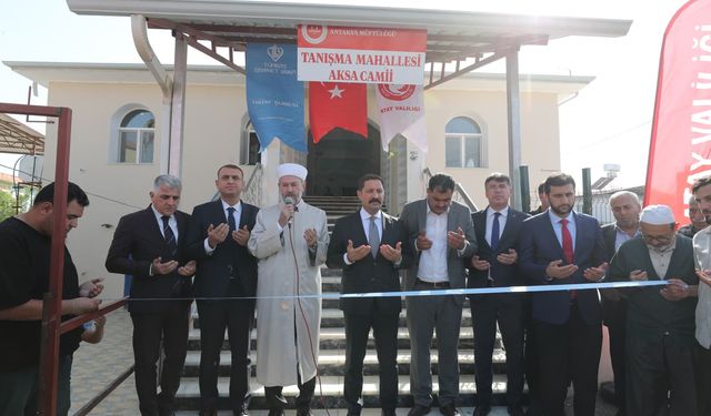 Hatay’da Yeniden Doğuşun Simgesi: Aksa Camisi İbadete Açıldı