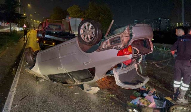 Samsun Canik ilçesinde Akıl Almaz Kaza