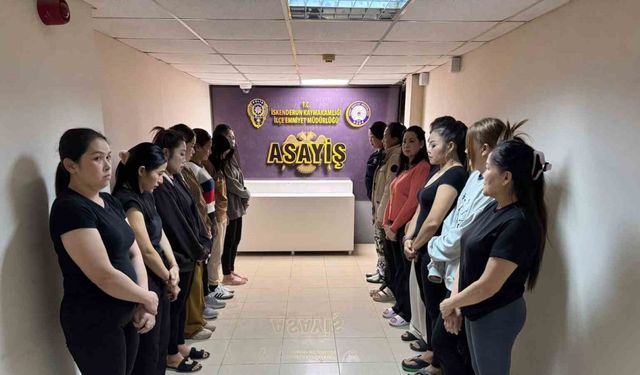 İskenderun'da Masaj Salonlarına Şok Baskın