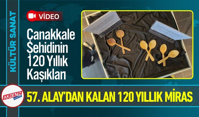 Çanakkale Şehidinin 120 Yıllık Kaşıkları Gün Yüzüne Çıktı