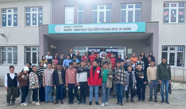 Kızılay Haftası'nda Özel Öğrencilere Unutulmaz Moral