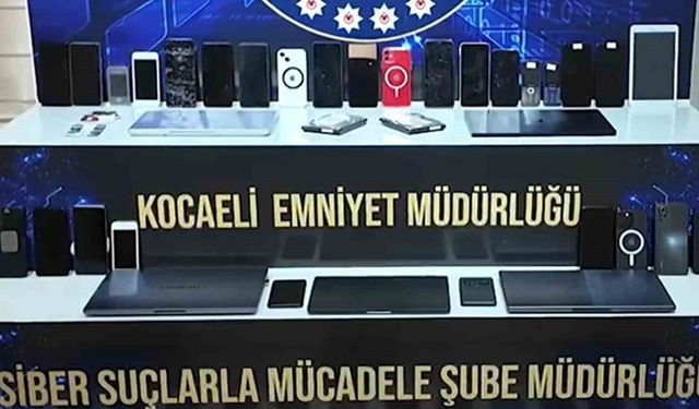 Kocaeli Merkezli 11 İlde Siber Dolandırıcılık Operasyonu