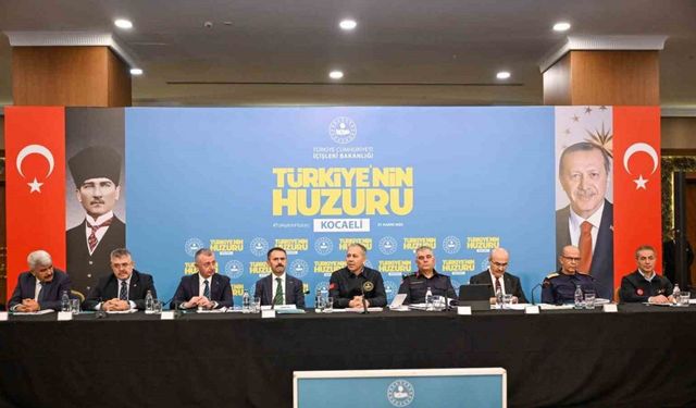 Kocaeli’nin asayiş karnesi açıklandı