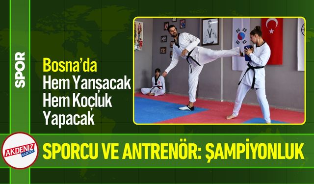 Şampiyon Sergen Curabaz ve Öğrencisi Madalya Peşinde