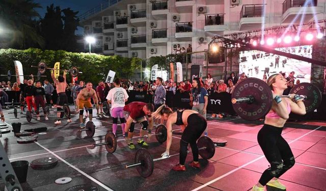 Kuşadası’nda Uluslararası CrossFit Şampiyonası başladı